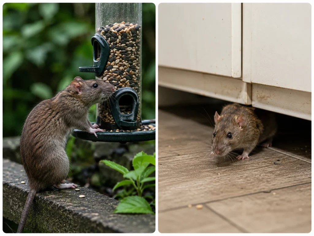 Rat and mouse pest control