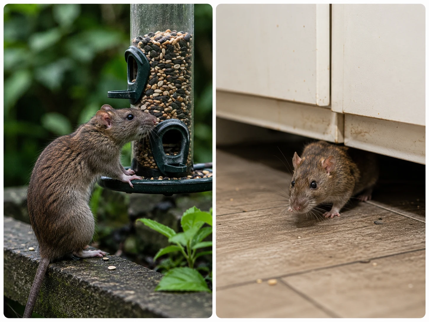 Rat and mouse pest control
